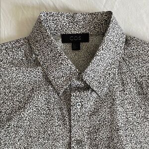 COS Static Patterned Button Down Shirt